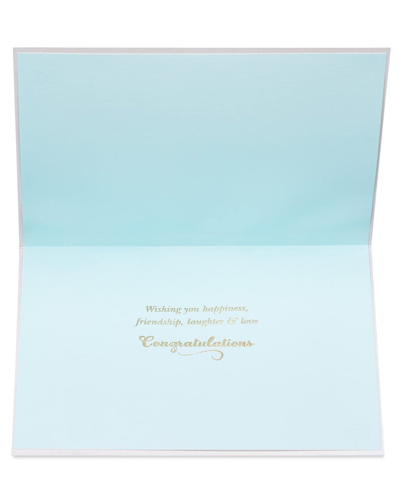 Papyrus Wedding Card (Happiness, Friendship, Laughter & Love) - Image 2